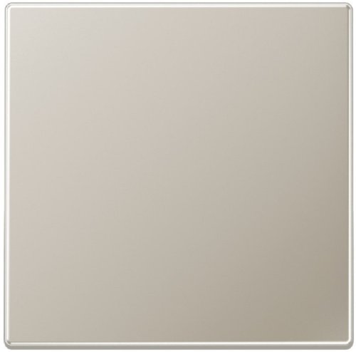 Лицевая панель Jung LS990 metal для 1-кл. выключателя сталь картинка